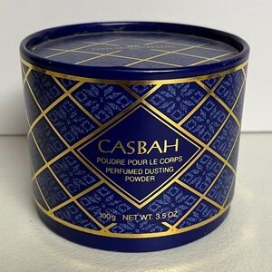 Vintage Avon Casbah Perfumed Dusting Powder 3.5 oz Parfums Creatifs New